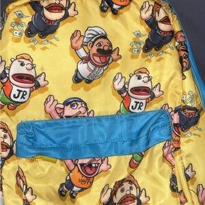 Colorful Cartoon Character Backpack